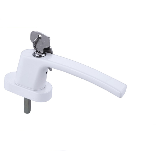 Casement Window Handle with Key UPVC Round Handle  63.02008