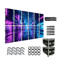 Écran LED portable P1.95 P2.5 P3.91 pour mur vidéo, 500x500, en aluminium moulé sous pression, pour location intérieure et extérieure