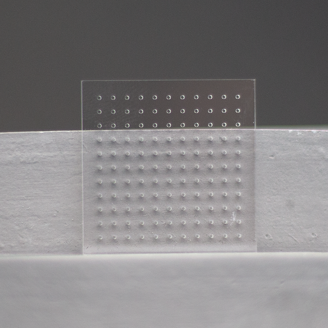 TGV Glass China Factory Customization Laser-Induced Etching Chipping-Free Drilling Arrayed / matrix Hole Patterns
