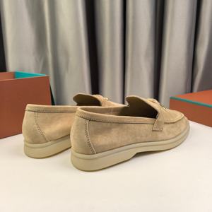 2026 All Seasons New Men's Classic Suede Upper Anti-Odor High Quality Flat Casual <b>Skateboarding</b> Slip-On <b>Shoes</b> Fashion Trend - Product Image 2