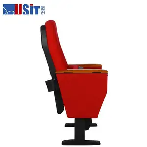 USIT UA-615M Conference Theatre Style Seating Foldable Cinema Chair Adjustable Armrests With