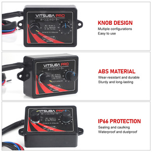 ตัวควบคุมแตร VITSUBA PRO 12-24V 25 เสียง วัสดุ ABS ป้องกันน้ำและฝุ่นระดับ IP66 สำหรับรถยนต์ รถบรรทุก รถจักรยานยนต์ - Product Image 1