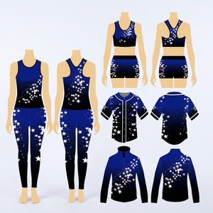 ชุดฝึกเต้นแบบมืออาชีพชุดฝึกเต้นแบบอุ่นสีตามสั่งผู้ผลิต - Product Image 1