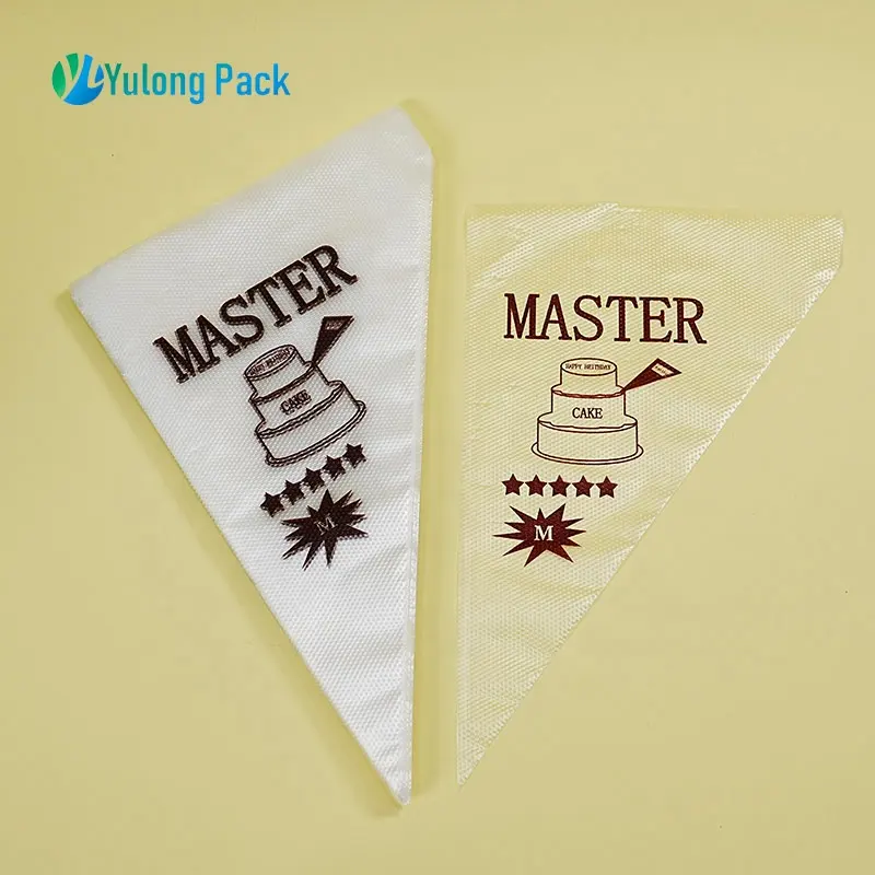 Customized design Thicken food-grade material home kitchen tools cookie tools plastic bag disposable piping Pastry Bag For Cake
