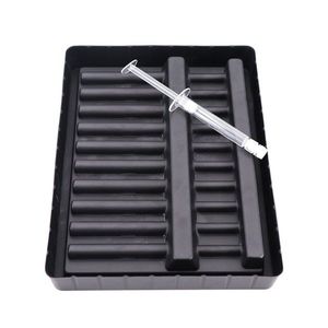 Personalizzato vuoto formata Nero usa e getta medico blister di <span class=keywords><strong>plastica</strong></span> cosmetici siringa di imballaggio vassoio - Product Image 5