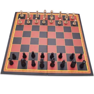 Jeu d'échecs de voyage 3 en 1, jeu familial magnétique, vente en gros