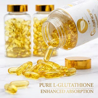10000mg de glutathion, gélules blanchissantes pour la peau, collagène organique, vitamine C pour adultes, non destiné aux femmes enceintes, 60 capsules/flacon