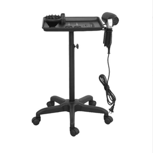 Chariot de Salon Moderne en Acier Inoxydable avec Roues Robustes pour la Maison, le Bureau et l'Hôpital - Chariot de Barbier Polyvalent <span class=keywords><strong>à</strong></span> Mobilité Universelle - Product Image 1