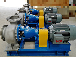 Pompe centrifuge en titane Gr2 et pompe à liquide mère en titane utilisées pour le traitement des eaux usées et des eaux de vidange - Product Image 5