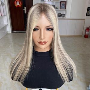 Topper de cheveux humains Remy de qualité supérieure avec base en dentelle MONO 5 x 6 pouces pour femmes - Product Image 5
