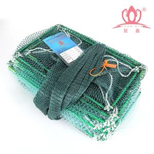 도매 맞춤형 전문 긴 함정 랍스터 소라게 PE 낚시 그물 나일론 맞춤형 전문 랍스터 은둔자 - Product Image 1