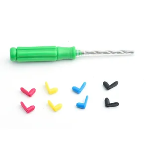 Outil de perçage manuel de 3,8 mm avec embout de 4,0 mm pour <span class=keywords><strong>cartouche</strong></span> d'<span class=keywords><strong>encre</strong></span> rechargeable HP Canon Epson Brother, kit de perçage et d'assemblage DIY - Product Image 2