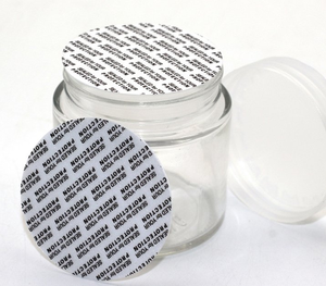 ตัวปิดขวดพลาสติกปะเก็นซีลขวดน้ำแบบมีกาวในตัวงานตามสั่ง - Product Image 1