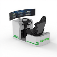 Simulateur de Conduite de Camion Commercial - Qualité Industrielle, Construction Robuste, Simulateur de Conduite Auto École