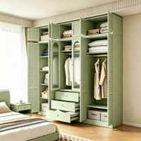 Armoire de style américain pour vêtements, armoire en métal rétro industrielle pour auberge, hôtel, maison