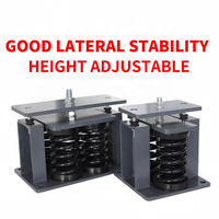 ALJ04 Isolateur à ressort amortissant, support anti-vibration réglable en hauteur de type base pour transformateur de puissance