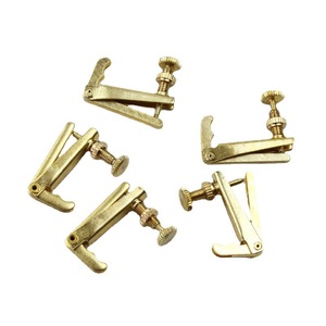 Afinador fino para violín, latón pulido, 4/4 1/8, perilla de ajuste de cuerdas para violín - Product Image 3
