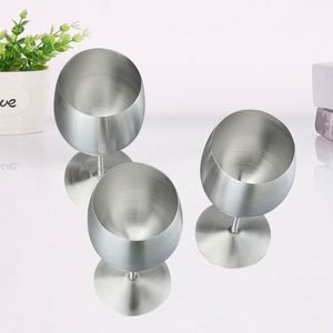 Flûte à champagne simple paroi en acier inoxydable 304 de qualité supérieure - Vaisselle élégante pour restaurants, KTV et cadeaux promotionnels - Product Image 3