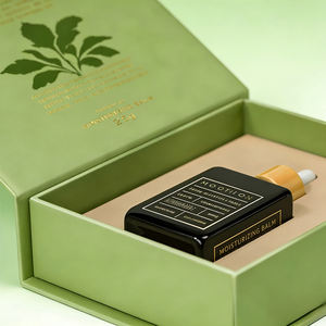 Vente en gros d'usine, emballage personnalisé en papier pour soins de <span class=keywords><strong>la</strong></span> peau, 30ml 50ml, avec doublure en éponge et pelliculage mat, fabriqué à partir de matériaux recyclés - Product Image 4