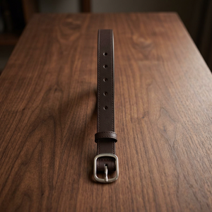 Ceintures en cuir de vache 100% originales, qualité supérieure, pour hommes, ceinture carrée formelle, durable, imperméable, en acier, vente en gros du fabricant - Product Image 1