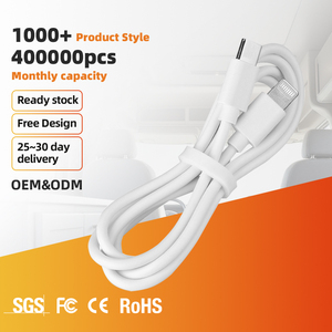 Cable USB-C Lightning de Carga Rápida PD de 1 Metro y 3A, Cable de Sincronización de Datos de Alta Velocidad para la Serie Apple iPhone, Venta al Por Mayor - Product Image 1