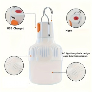 <span class=keywords><strong>BrightStar</strong></span> USB Rechargeable LED Lanterne d'urgence 3 Mode Éclairage extérieur-Durable et portable pour le camping, la pêche - Product Image 2