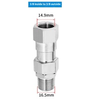 Lance à mousse professionnelle industrielle robuste 4000 psi en acier inoxydable pour allées en béton et trottoirs