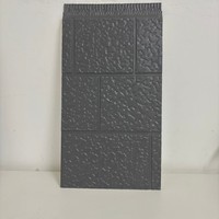 Panneau mural sandwich en thermo-isolant de 16 mm, panneau décoratif en métal léger en PU pour mur extérieur