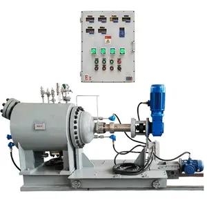 ASME-U CE EAC 100L jacketed steam heating hastelloy C-276 horizontal reactor polymerization with EX PLC PID automatic control