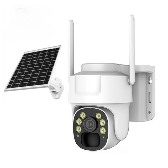 High Quality 4MP High Definition Night Vision 4G WIFI Remote Control Solar Power Support TF Card Outdoor Camera
