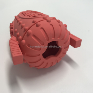 Çevre dostu Pet köpek interaktif silikon kauçuk besleme yavaş besleyici diş temizleme kaçak oyuncak - Product Image 4