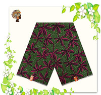 Kain Batik Ankara Afrika 100% Katun Asli untuk Kemeja Anak Laki-laki