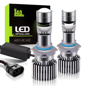 Ampoule de phare LED L40 6000k avec lentille optique, pièces de rechange pour éclairage automobile à usage général - Product Image 2