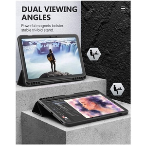 Custodia portamatite per il corpo pieno di protezione robusta a tre ripiego per Samsung <span class=keywords><strong>Galaxy</strong></span> <span class=keywords><strong>Tab</strong></span> <span class=keywords><strong>S7</strong></span> <span class=keywords><strong>11</strong></span> "<span class=keywords><strong>Tab</strong></span> S8 2022 - Product Image 4