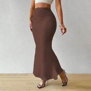 Jupe longue crayon taille haute confortable et respirante pour femme, motif imprimé décontracté, idéale pour l'été – Meilleure vente - Product Image 5