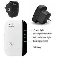 Repetidor WiFi de 300Mbps con 4 Antenas, Extensor de Rango Inalámbrico 4G, Amplificador de Señal de Alto Rendimiento, Categoría de Producto: Repetidores