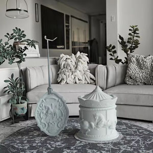 Bougie d'aromathérapie professionnelle en cire de soja en gros pour chambre à coucher, lumière longue durée parfumée pour décorations du Nouvel An - Product Image 6