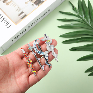 Dao Cạo Hình Quỷ Anime Nhật Bản Bán Chạy Biểu Tượng Mạ Kim Loại Cho Phụ Kiện Đạo Cụ Quần Áo Cos - Product Image 2