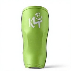 KLTW INT'L Protectores de Espinilleras de Tela de Algodón, Ligeros, Protección Básica, Carcasa de PP Duradera, para Kickboxing, Adultos, Todas las Estaciones, Coloridos - Product Image 1