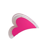 Nouvelles pinces à cheveux en acétate en gros, pinces à cheveux cœur mignonnes, pinces à cheveux personnalisées pour femmes