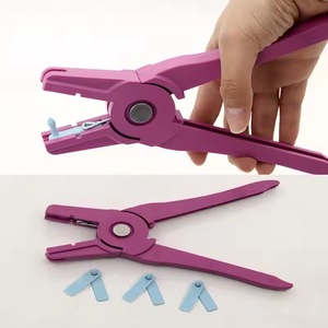 Nouvelles pinces à étiquettes d'oreille pour animaux en métal, modèle <span class=keywords><strong>F70</strong></span>, pour l'étiquetage des oreilles des moutons dans les élevages - Product Image 6