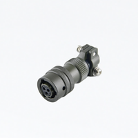 Connecteur circulaire femelle à baïonnette 3 broches en alliage d'aluminium RSHK American Standard MS3116F-8-33S, indice de protection IP67, pour l'aérospatiale