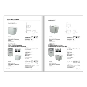 Prezzo di fabbrica 2024 vendita migliore stampa del catalogo di laminazione lucida personalizzata con Design personalizzato e colore produttore di catalogo