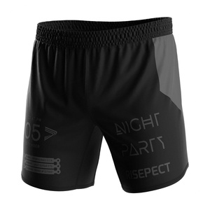 Shorts de sport unisexe Dry-fit personnalisés pour la musculation et le combat, avec logo, pour la gym - Product Image 1
