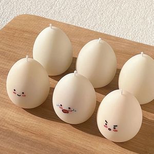 Eco-Friendly Beeswax Cute <strong>Egg</strong>-Shaped Art <strong>Candles</strong> for Baby Shower Decoration - Product Image 4