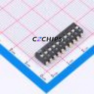 SMXS-10K-TP DIP Switch SMD Switch ( Number of Switch Sections: 10 )( Lead Spacing: 2.54mm )( Rated Current: 25mA ) - Product Image 1