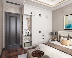 Armoire murale de haute qualité, sur mesure, en vente chaude, pour la chambre à coucher d'un hôtel - Product Image 3