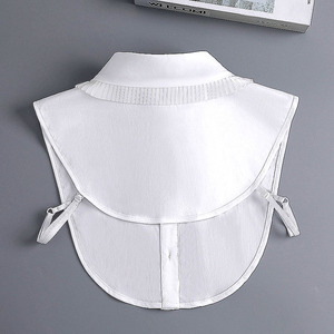 Ropa Peter Pan Collar Camisa Cuello Accesorios Collares <span class=keywords><strong>falsos</strong></span> Turn Down Blusa Collar de muñeca falsa - Product Image 4