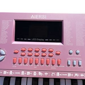 Orgue électronique rose à succès, instrument de musique, vente en gros, prix bas, clavier <span class=keywords><strong>piano</strong></span> de marque Aiersi pour débutants - Product Image 6