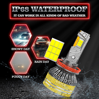 2025 gran oferta de faros Led para coche, bombillas de faros Canbus más fuertes H4 H7 9007 9012, faros delanteros Led de haz Alto y Bajo para coche